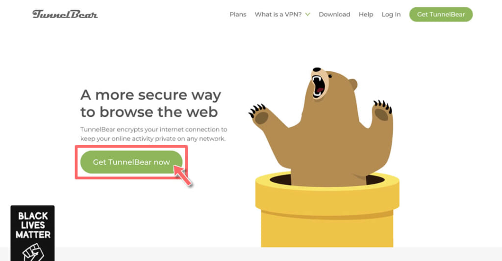 TunnelBear公式サイト