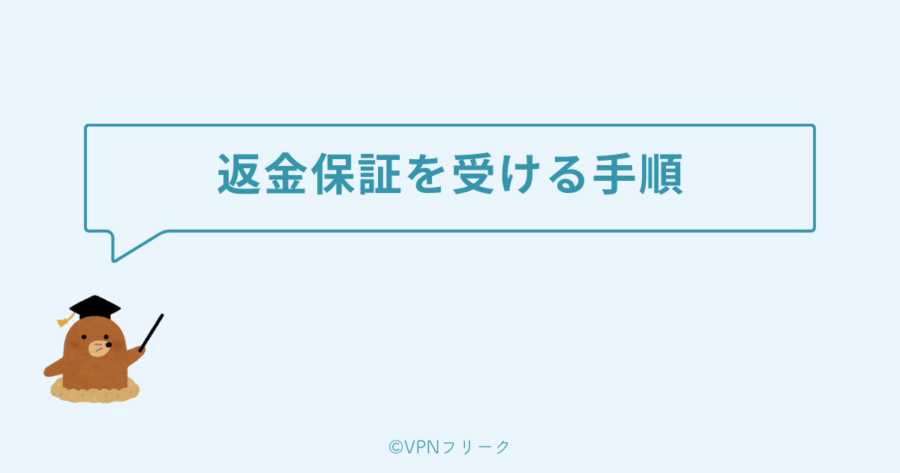 NordVPNで返金保証を受ける手順