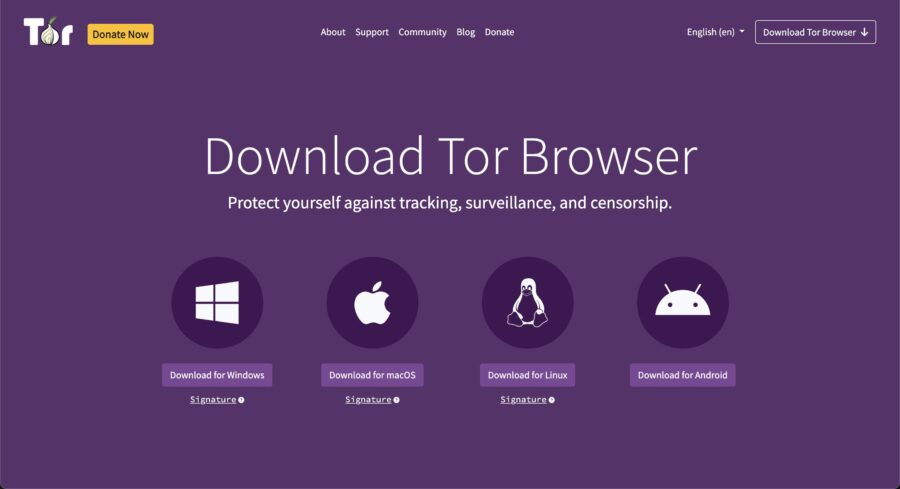 出典:https://www.torproject.org/ja/download/