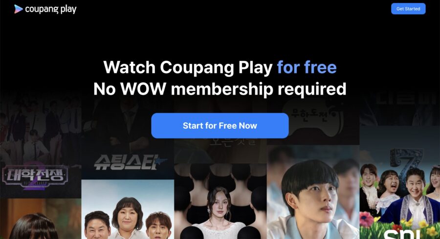VPN接続すればCoupang Playを見れるようになる