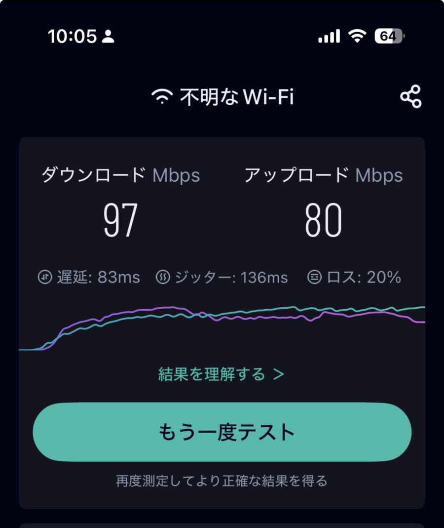ExpressVPN シンガポールの測定結果（2026年3月 / スマホ）