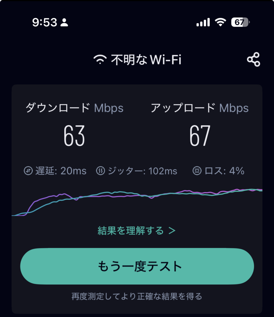 MillenVPN 日本の測定結果(2026年3月 / スマホ)