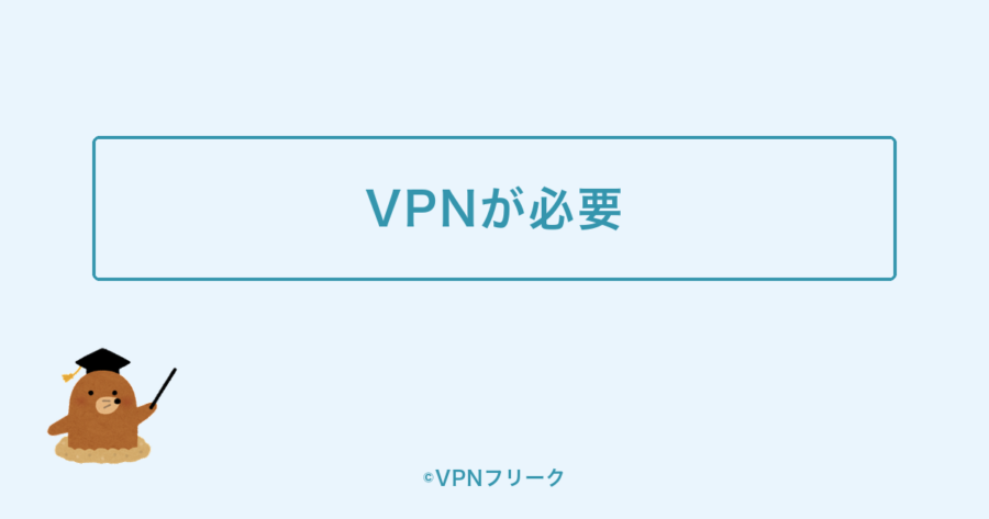 バスケットLIVEを海外から見るにはVPNが必要