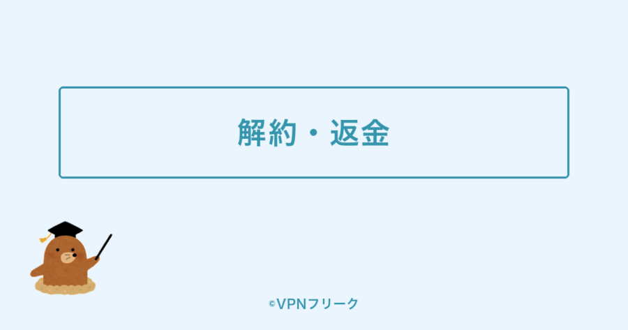 ExpressVPNの解約・返金方法の解説画像