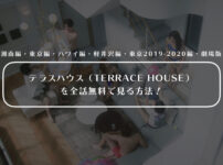 【2019年最新版】テラスハウス（TERRACE HOUSE） を全話無料で見る方法