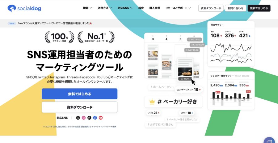 SocialDogの使い方ガイド！登録方法・料金プラン・活用テクニックを解説