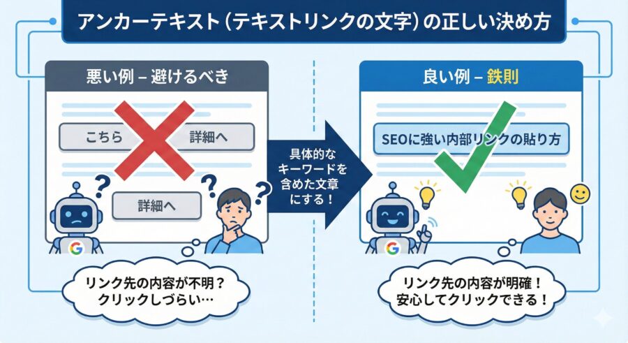 アンカーテキストの決め方