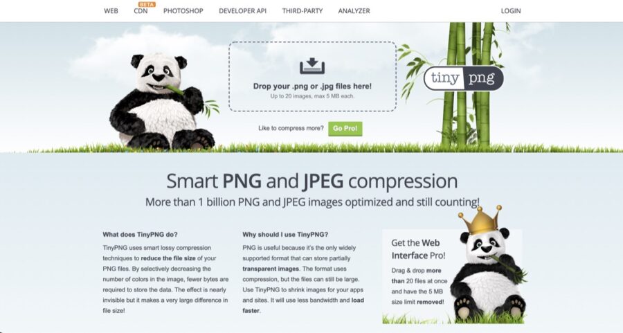 そのTinyPNG圧縮サイト